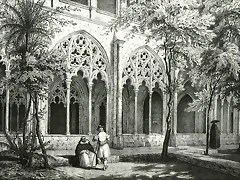 1845 grabado claustro santo domingo 1845 grabado claustro santo domingo