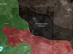 Map Syria Aleppo Daesh offensive 9Oct15