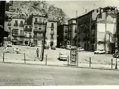 Alicante pl. San Cristobal al fondo