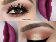 Tendencia y Estilo  Peanut butter & jelly, un pelo de Mermelada con Cacahuete  Labios y Ojos