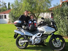 salida a Portugal tres motos y un auto Pedras del Rey 160 salida a Portugal tres motos y un auto Pedras del Rey 160