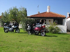 salida a Portugal tres motos y un auto Pedras del Rey 161 salida a Portugal tres motos y un auto Pedras del Rey 161