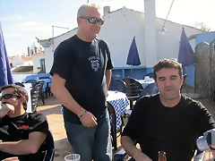 salida a Portugal tres motos y un auto Pedras del Rey 187 salida a Portugal tres motos y un auto Pedras del Rey 187