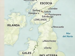 MAPA DE ESCOCIA