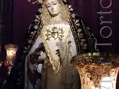 Soledad bajo palio de Viernes Santo