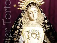 Soledad bajo palio de Viernes Santo