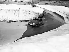 Subida en cuesta al Veleta 1975