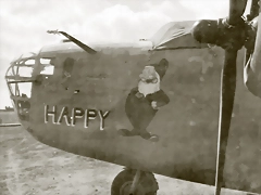 42-40256-B-24D-Liberator-9AF-98BG343BS-Q-Happy-nose-art-left-side-North-Africa-12th-Jun-1943-01 42-40256-B-24D-Liberator-9AF-98BG343BS-Q-Happy-nose-art-left-side-North-Africa-12th-Jun-1943-01