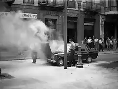 Barcelona Las Rambles incendi