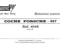 C46 - Porsche 917 - 1 C46 - Porsche 917 - 1