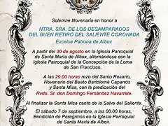 Orla Novena Virgen del Saliente 2019