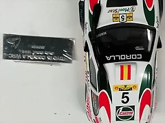 carroceria Toyota Corolla Carlos Sainz Altaya carroceria Toyota Corolla Carlos Sainz Altaya
