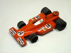 F1 Ford Coyote n? 14 naranja ruedas A