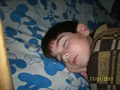 mi angelito durmiendo...