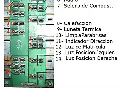 Fusibles Esquema SJ413 Carburacion a?o 88