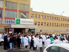 Manifestacion en apoyo de Alfonso Haya-Hosp.RT