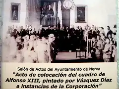 inauguracin. cuadro, Alfonso XIII