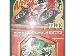 Galgo Ninja Motocicleta Kawasaki Gpz Publicidad Seven Up 7up