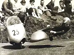 1957 Isle of Man Florian Camathias and Willi Hertzog