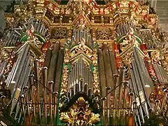 Órgano Catedral Tuy - Detalle