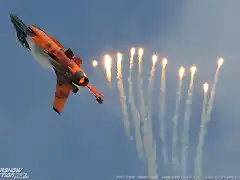 Royal Netherlands Air Force Demo Team. F-16