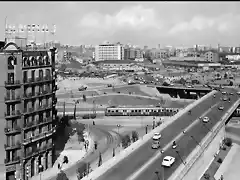 Barcelona Gran Via de les Corts Catalanes - Pl. de las Glorias 1965