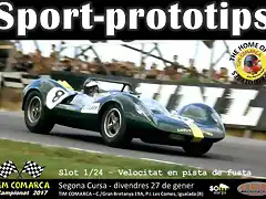 Cartell Sport-prototips - Cursa 2