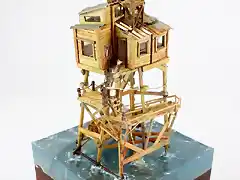 TreeHouse Models Diorama Pirate Watchtower (20)