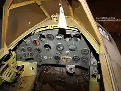 Nakajima B6N2 Tenzan cockpit