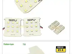 modulos leds kit interior.HTIX-DLEA-9465.Upgradecar