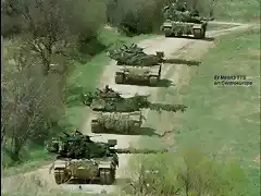 tanques en camino