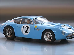 Aston Martin DB4 Zagato Azul Aston Martin DB4 Zagato Azul