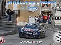 CARTEL III RALLY DE L' HORTA