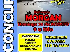 Afiche Playa Morgan