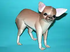 Chihuahua (Cabeza de manzana) Papercraft