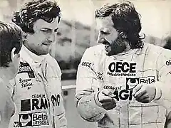 Riccardo Patrese y Siegfried Stohr