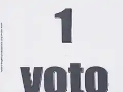 1 VOTO