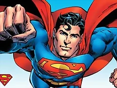 Superman primer plano