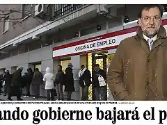 rajoy paro