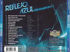 Reflejo Azul - Todo Me Gusta De Ti (2011) Trasera