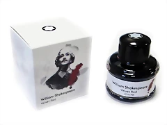 Montblanc-velvet-red-shakespeare-ink-bottle Montblanc-velvet-red-shakespeare-ink-bottle