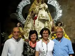 22, ante la Virgen del collado, marca