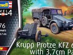 Revell - Kfz.70 Krupp Protze & 3.7xcm Pak 2 - 1-76