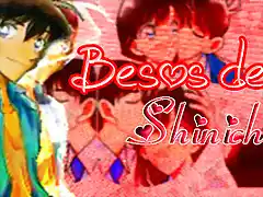 Besos de Shinichi y Ran