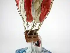 Treehouse Models White Shark Attacks Hot Air Balloon 8