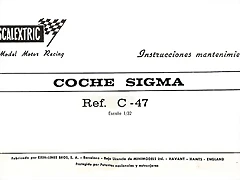 C47 - Sigma - 1 C47 - Sigma - 1