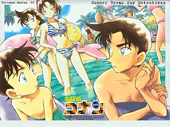 Detective Conan - Heiji y Conan con Kazuha y Ran Detective Conan - Heiji y Conan con Kazuha y Ran