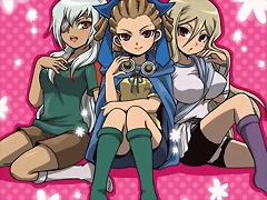 inazuma eleven david, jude y byron ni?as inazuma eleven david, jude y byron ni?as