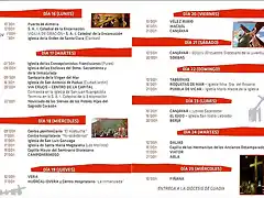 Calendario Cruz