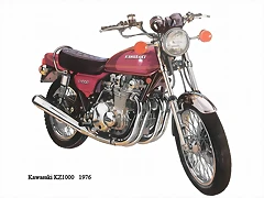 Kawasaki KZ 1000 1976 Kawasaki KZ 1000 1976